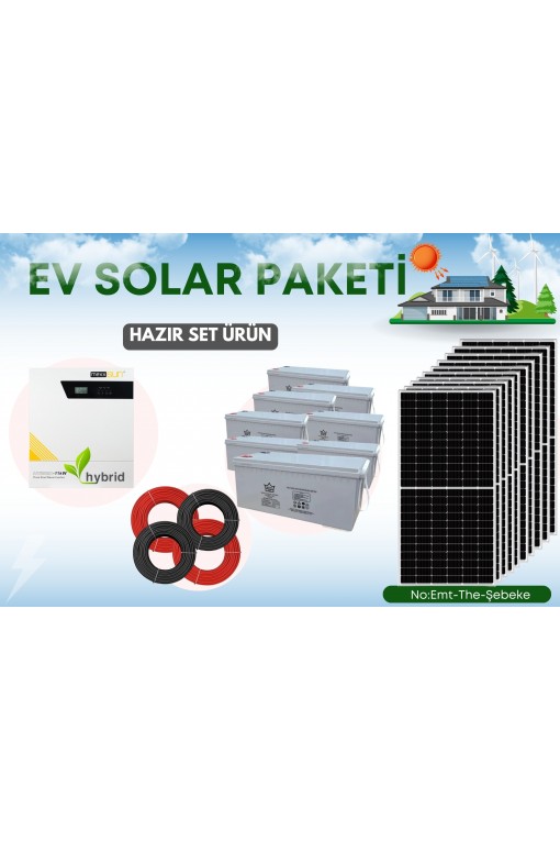 11KW TAM SİSTEM PROFESYONEL TÜM EV ENERJİSİNİ KARŞILAYAN GÜNEŞ ENERJİSİ PAKETİ 11KW TAM SİSTEM PROFESYONEL TÜM EV ENERJİSİNİ KARŞILAYAN GÜNEŞ ENERJİSİ PAKETİ